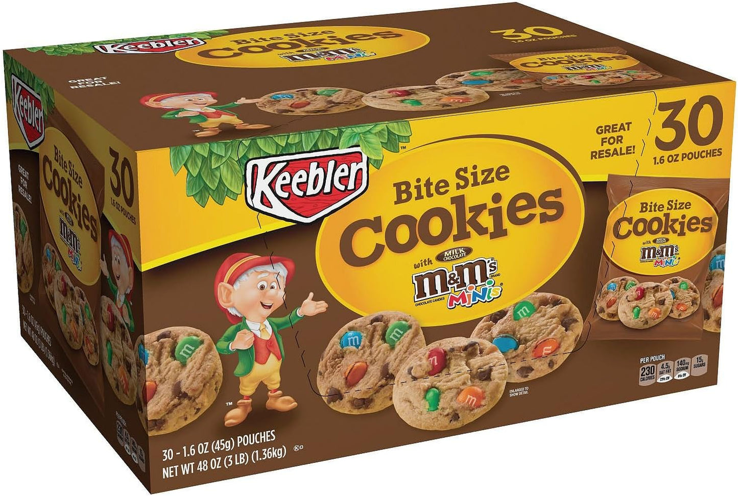 Keebler M&M Chips Deluxe Minis