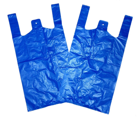 Camel Blue Plastic Carrier bags