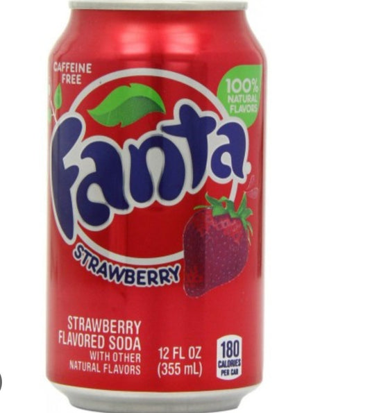 Fanta all flavours 355ml-Import from USA