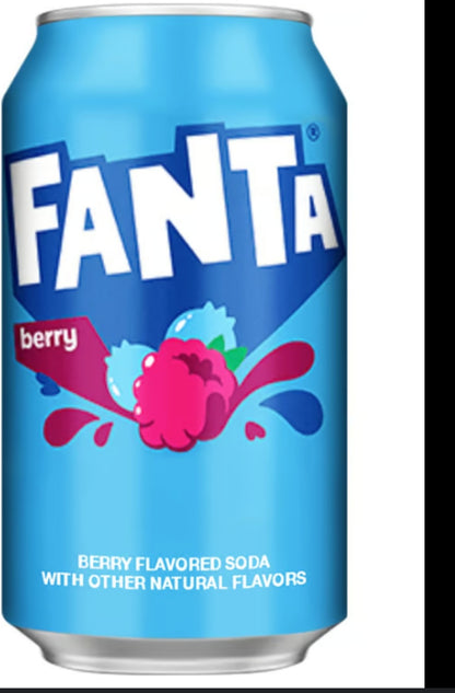 Fanta all flavours 355ml-Import from USA